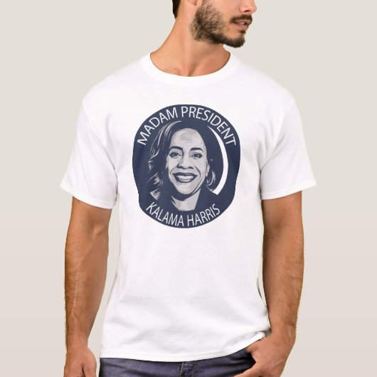 Madam President Kamala Harris T-shirt (Voorkant)