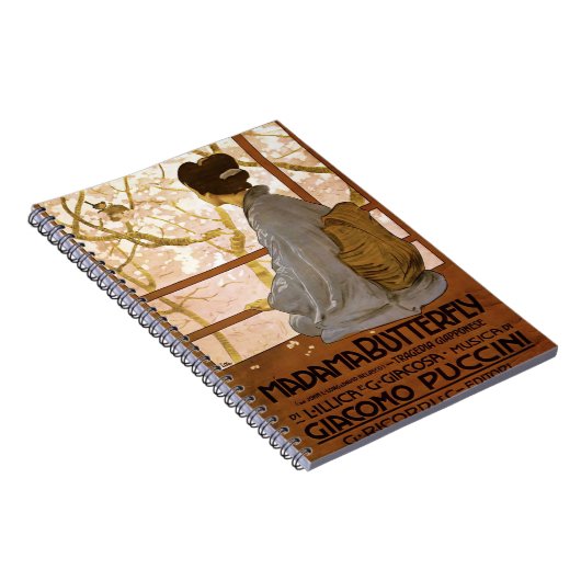 Madama Butterfly - Metlicovitz Notitieboek (Rechterzijde)