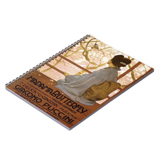 Madama Butterfly - Metlicovitz Notitieboek (Linkerzijde)