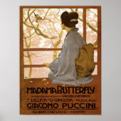 Madama Butterfly - Metlicovitz Poster (Voorkant)
