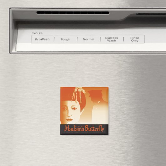 Madama Butterfly! opera Magneet (Insitu (Vaatwasser))