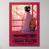 Madama Butterfly Opera Poster (Voorkant)