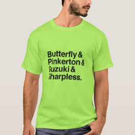 Madama Butterfly tekent T-shirt