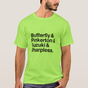 Madama Butterfly tekent T-shirt