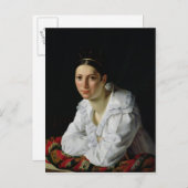 Madama Claude Marie Dubufe 1818 Briefkaart (Voorkant / Achterkant)