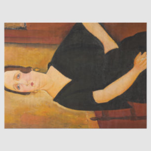Madame Amedee door Amedeo Modigliani Tissuepapier