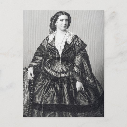 Madame Anna Bishop Briefkaart (Voorkant)