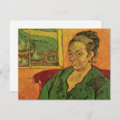 Madame Augustine Roulin door Vincent van Gogh (Voorkant / Achterkant)
