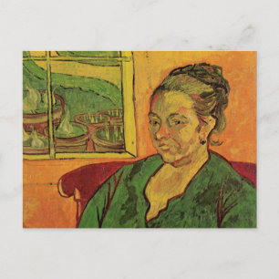 Madame Augustine Roulin door Vincent van Gogh Briefkaart