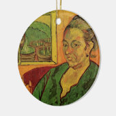 Madame Augustine Roulin door Vincent van Gogh Keramisch Ornament (Links)