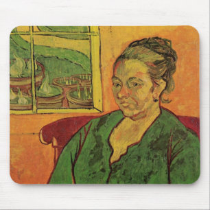 Madame Augustine Roulin door Vincent van Gogh Muismat