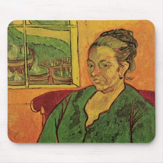 Madame Augustine Roulin door Vincent van Gogh Muismat (Voorkant)