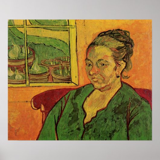 Madame Augustine Roulin door Vincent van Gogh Poster (Voorkant)
