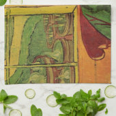 Madame Augustine Roulin door Vincent van Gogh Theedoek (Gevouwen)