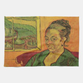 Madame Augustine Roulin door Vincent van Gogh Theedoek (Horizontaal)