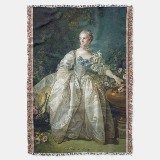 Madame Bergeret 1766 Boucher Deken (Voorkant Verticaal)