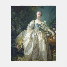 Madame Bergeret 1766 Boucher Fleece Deken
