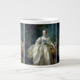Madame Bergeret 1766 door Francois Boucher oliever Grote Koffiekop