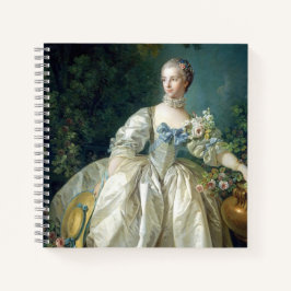 Madame Bergeret 1766 door Francois Boucher oliever Notitieboek