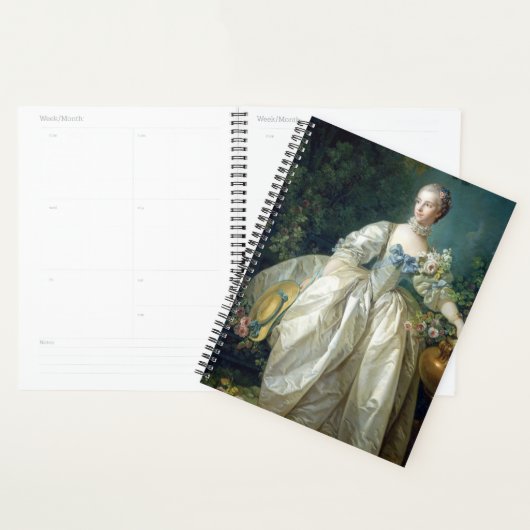 Madame Bergeret 1766 door Francois Boucher oliever Planner (Display)