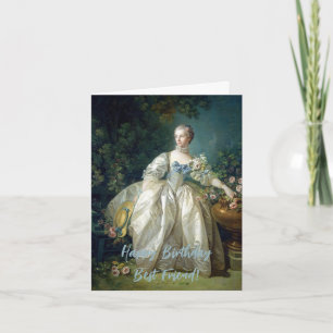 Madame Bergeret 1766 Gefeliciteerd Beste Vriendin Kaart