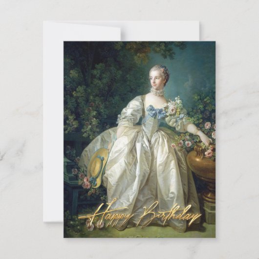 Madame Bergeret 1766 Gelukkige Verjaardag (Voorkant)