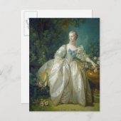Madame Bergeret, c. 1766 (olie op canvas) Briefkaart (Voorkant / Achterkant)