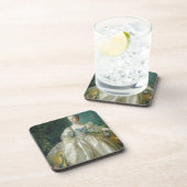 Madame Bergeret, c. 1766 (olie op canvas) Drankjes Onderzetter (Rechterzijde)