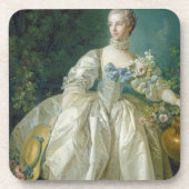 Madame Bergeret, c. 1766 (olie op canvas) Drankjes Onderzetter (Voorkant)