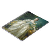 Madame Bergeret, c. 1766 (olie op canvas) Notitieboek (Linkerzijde)