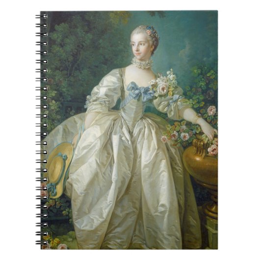 Madame Bergeret, c. 1766 (olie op canvas) Notitieboek (Voorkant)