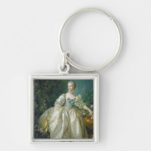 Madame Bergeret, c. 1766 (olie op canvas) Sleutelhanger