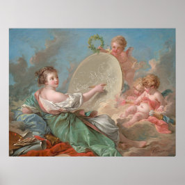 Madame Bergeret - François Boucher Fine Art Poster