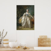 Madame Bergeret - François Boucher Fine Art Poster (Keuken)