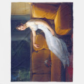 Madame Bonaparte (Josephine) Fleece Deken (Voorkant)