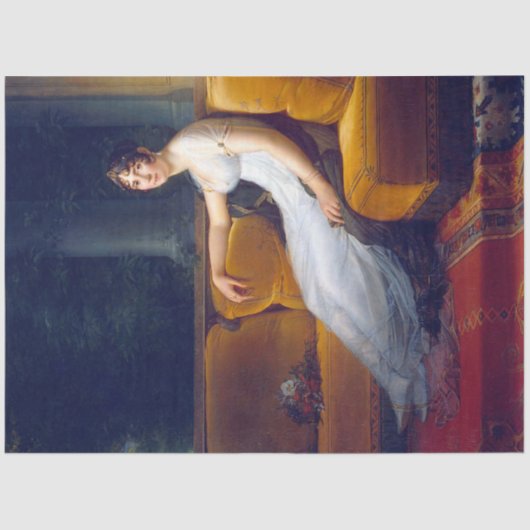 Madame Bonaparte (Josephine) Tissuepapier (Voorkant)