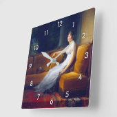 Madame Bonaparte (Josephine) Vierkante Klok (Hoek)