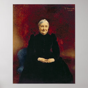Madame Bonnat, moeder van de kunstenaar, 1893 Poster