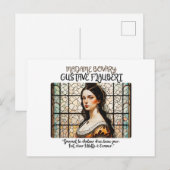 'Madame Bovary', by Gustave Flaubert Briefkaart (Voorkant / Achterkant)