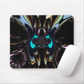 "MADAME BUTTERFLY" Art Print Mousepad Muismat (Met muis)