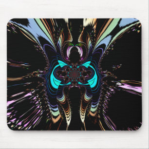 "MADAME BUTTERFLY" Art Print Mousepad Muismat