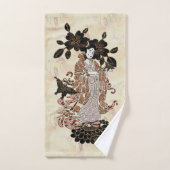 Madame Butterfly Bad Handdoek (Handdoek)