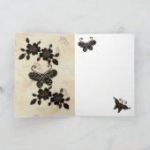 Madame Butterfly Blank Kaart (Binnen)