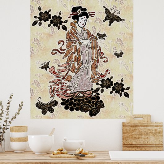 Madame Butterfly Poster (Keuken)