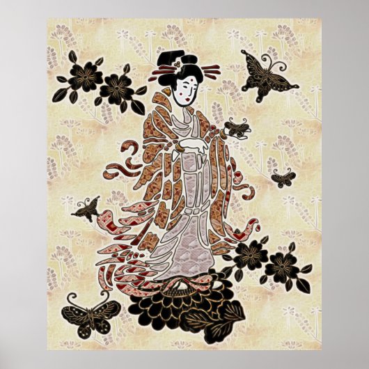 Madame Butterfly Poster (Voorkant)