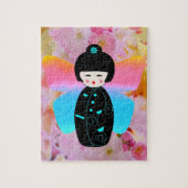 Madame Butterfly puzzel Legpuzzel (Verticaal)