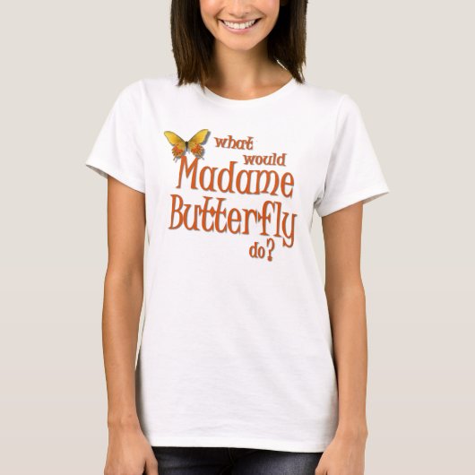 Madame Butterfly T-shirt (Voorkant)