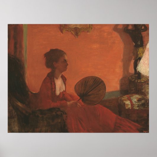 Madame Camus - Edgar Degas Fine Art Poster (Voorkant)