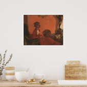 Madame Camus - Edgar Degas Fine Art Poster (Keuken)