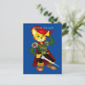 Madame Cat Lady 2024 voor President Thunder_Cove Briefkaart (Staand voorkant)